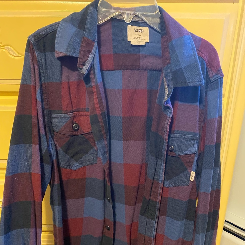 Vans flannel shirt